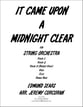 It Came Upon a Midnight Clear Orchestra sheet music cover